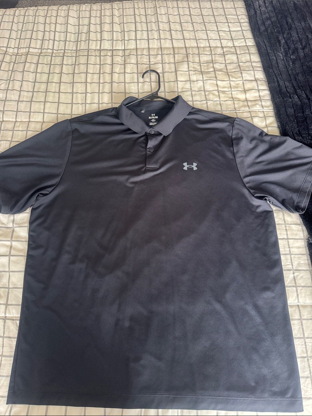 Under Armour Men’s Dark Charcoal Polo